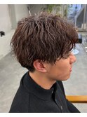 波巻きツイストスパイラル【NOWAY】縦落ちツイストパーマ3
