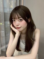 ボタン コロン 表参道 原宿(VOTAN COLON)&nbsp;ハッシュカット/韓国レイヤー/ミディアムレイヤー/原宿/顔まわり