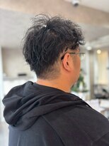 ホワイトストーン WHITE STONE クセ毛活かし×刈り上げショートフェザーパーマ