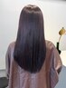 【美髪再整】似合わせカット+艶カラー+美髪再整オージュアTR+マイクロバブル