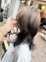 コース(CORS)&nbsp;ハッシュレイヤー ベージュ×ブラウン ルーツカラーエンドカラー