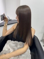 ザ アクネ 岡崎竜美丘店(THE ACNE) ♪レイヤーカット_ミントベージュ_髪質改善