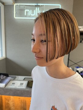 ヌル ヘア デザイン(nullus hair desigh) 【nullus】designcut&designcolor