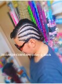 【￥800~】仙台コーンロー ヘアアレンジ 結婚式 編み込み