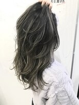 ルモア(RUMOR)&nbsp;Rumor×「外国人3Dハイライトカラー」ダークグレージュ