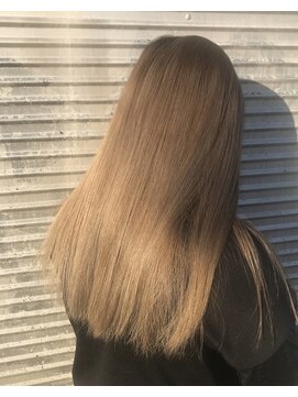 マリブ ヘアリゾート みどり店(malibu hair resort) ハイトーンベージュ