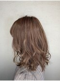 20代30代40代50代 色っぽふんわりミディの重軽ウェーブヘア♪