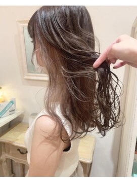 バレッタ (Barrette) ホワイトベージュインナー