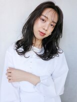 アルバム 新宿(ALBUM SHINJUKU)&nbsp;エアリーレイヤースタイル_ココアブラウンフリンジウェーブ_7241