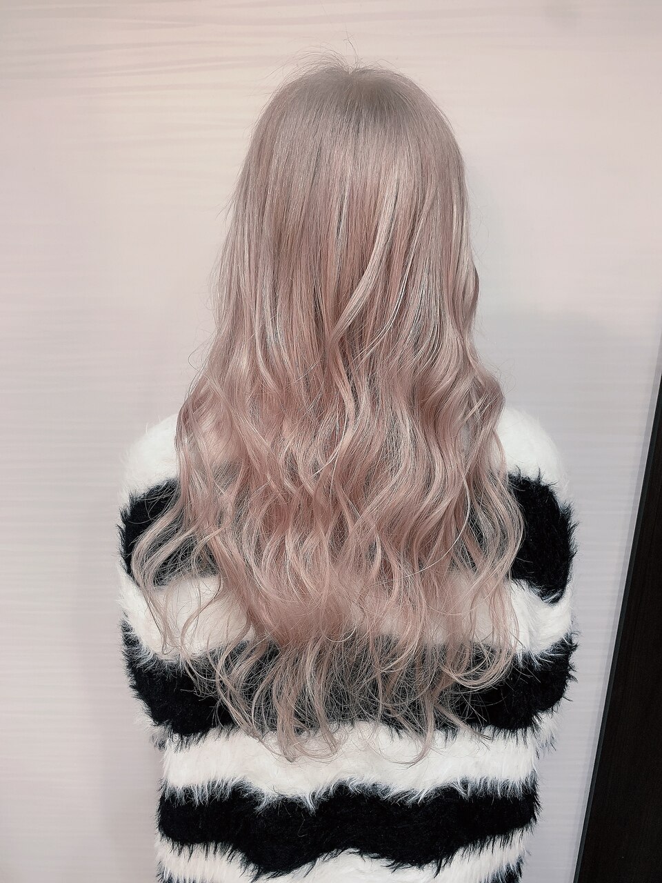 ホワイトピンク#シールエクステ#ベビーピンク#大人ガーリー#広島