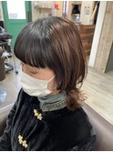 ワイドバングマッシュウルフ◎20代30代40代50代
