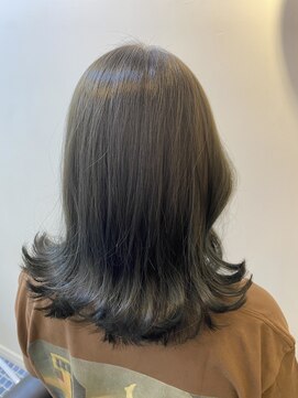 アズーア ヘアーアンドスパ(azure hair&spa) 今旬カラーオリーブグレージュ