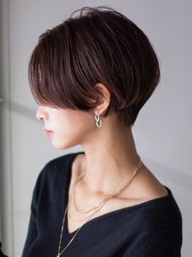 サーカス バイ ビュートリアム 青山(CIRCUS by BEAUTRIUM) マッシュショート 大人可愛いショートヘア 艶カラー 30代40代