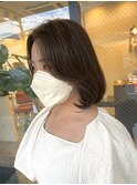 韓国風重めボブ