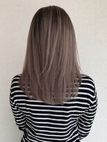 リード バイ ラグーン(LEAD by LAGOON)&nbsp;バレイヤージュグレージュハイライトダブルカラーケアブリーチ