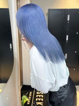 シーク 天神(SEEK) 【SEEK 松尾菫菜】ラベンダーブルー