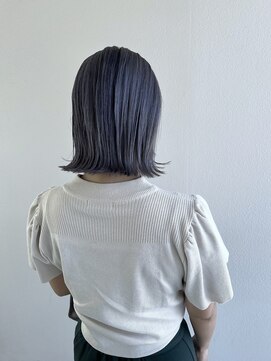 ゴットフロー(GOTTO FLOW) 大人外ハネボブ/シルバーカラー/グレー/ケアブリーチ