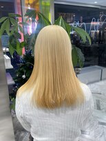 ゼスト 八王子店(ZEST)&nbsp;抜きっぱなし/ケアブリーチ/ブロンド【藤野はるひ】