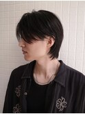 【ニュアンスパーマ/阿部達哉】センターパート/カルマパーマ/