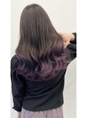 【ALIVE 夕貴】愛されパープルグラデーションカラー