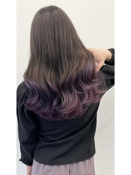アライブ ハラジュク(ALIVE harajuku) ブリーチインナーバレイヤージュグラデーションカラー夕貴