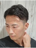 新潟市/新潟/短髪/清潔感/爽やか/七三ヘア/メンズショート/大人