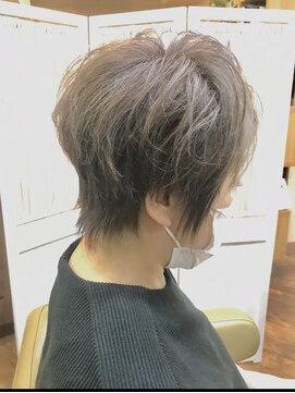 ヘアカフェ コトノハ(hair cafe Kotonoha) 【コトノハ】30代40代50台絶壁解消ショート束感ショート