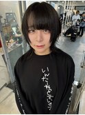 中性ウルフカットジェンダーレスショートウルフボブウルフ10代