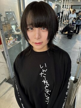 アリートウキョウ(ALLY TOKYO) 中性ウルフカットジェンダーレスショートウルフボブウルフ10代