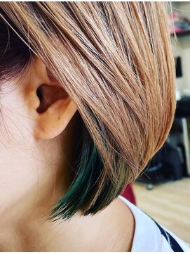 ヘアーデザインディープ hair design Deep インナーカラー