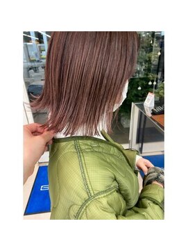 アグ ヘアー トレフル 横川駅前店(Agu hair Treful) ★小顔くびれヘルシースタイルピンクアッシュ外ハネカール