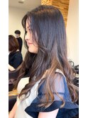 インナーカラー！韓国風ロングヘア！［川越駅］