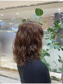 春のふわふわパーマ