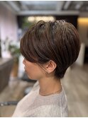 ショート/前髪長め