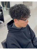 ブライト(BRIGHT)&nbsp;マッシュシャドウパーマツイストスパイラルパーマ