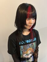 ヴォレ(voler)&nbsp;レイヤー/ロング/黒髪/RED