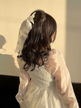 アヴァンス 泉大津店(AVANCE.) 《ふわふわハーフアップ》