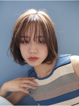 シキ(C key)の写真/乾かすだけでサロン帰りの仕上がりに◎骨格や髪質に合わせたカットで、扱いやすいヘアスタイルを実現♪