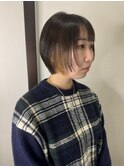 小顔効果ボブ