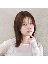 シュク 高円寺(SYUK)&nbsp;ミディアム/顔周りレイヤー/髪質改善/SYUK高円寺【青木】