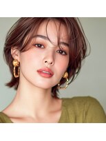 モンド ヘアクリエーション 西田店(monde hair creation)&nbsp;【monde】ハンサムショート×美シルエット×ブラウンカラー