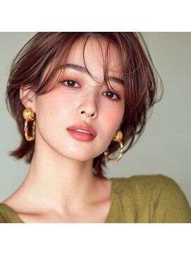 モンド ヘアクリエーション 西田店(monde hair creation) 【monde】ハンサムショート×美シルエット×ブラウンカラー