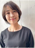 30代／40代／50代　大人世代に似合うショート/ショートボブ　