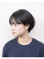 ルプラ ガーデン(le-pla garden) ショートボブ#ベージュ#耳掛けショート#くびれショート#ボブ