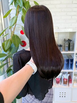 ディフィーノ 赤坂(DIFINO) 髪質改善トリートメント/透明感カラー/ダークアッシュ