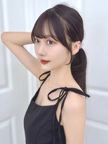 レイリー 原宿 表参道(Rayreee) 【C】おろしていても結んでいてもかわいい顔まわりカット