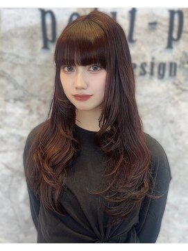 プティパ 水戸内原店(petit-pas) ワンカラー/ワインレッド