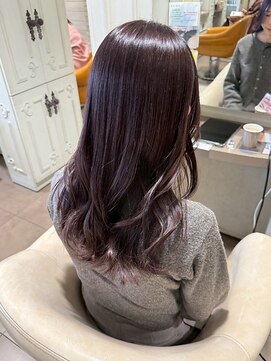 【obje't ciel】透明感モーヴグレージュ【佐藤早希】