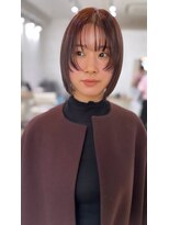 イル(iLu.)&nbsp;レッドブラウン/ボブレイヤー/ボブウルフ/ワインレッド/レッド