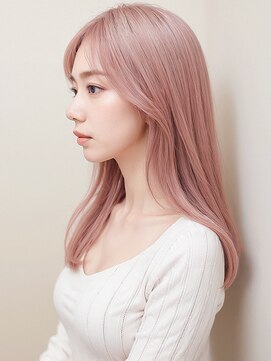 モッズヘア 越谷(mod's hair) ダブルカラー/透明感/ハイトーンピンク/大人ガーリーp越谷